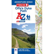 Offa's Dyke Path | Official  National Trail Map | A-Z Adventure Atlas