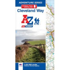 Cleveland Way | Official National Trail Map | A-Z Adventure Atlas