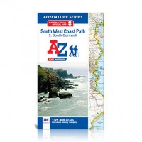 South West Coast Path | 3. South Cornwall | Official National Trail Map | A-Z Adventure Atlas