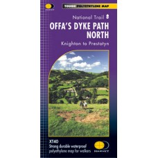 Offa's Dyke Path North | Knighton to Prestatyn | National Trail Map | XT40 Map Series