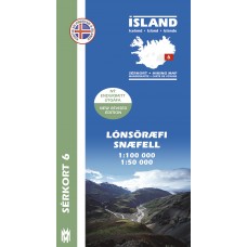 Iceland Hiking Map 06 | Lónsöræfi, Snæfell