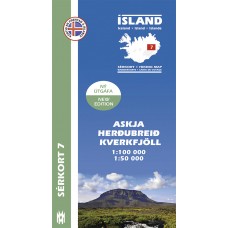 Iceland Hiking Map 07 | Askja, Herðubreið, Kverkfjöll