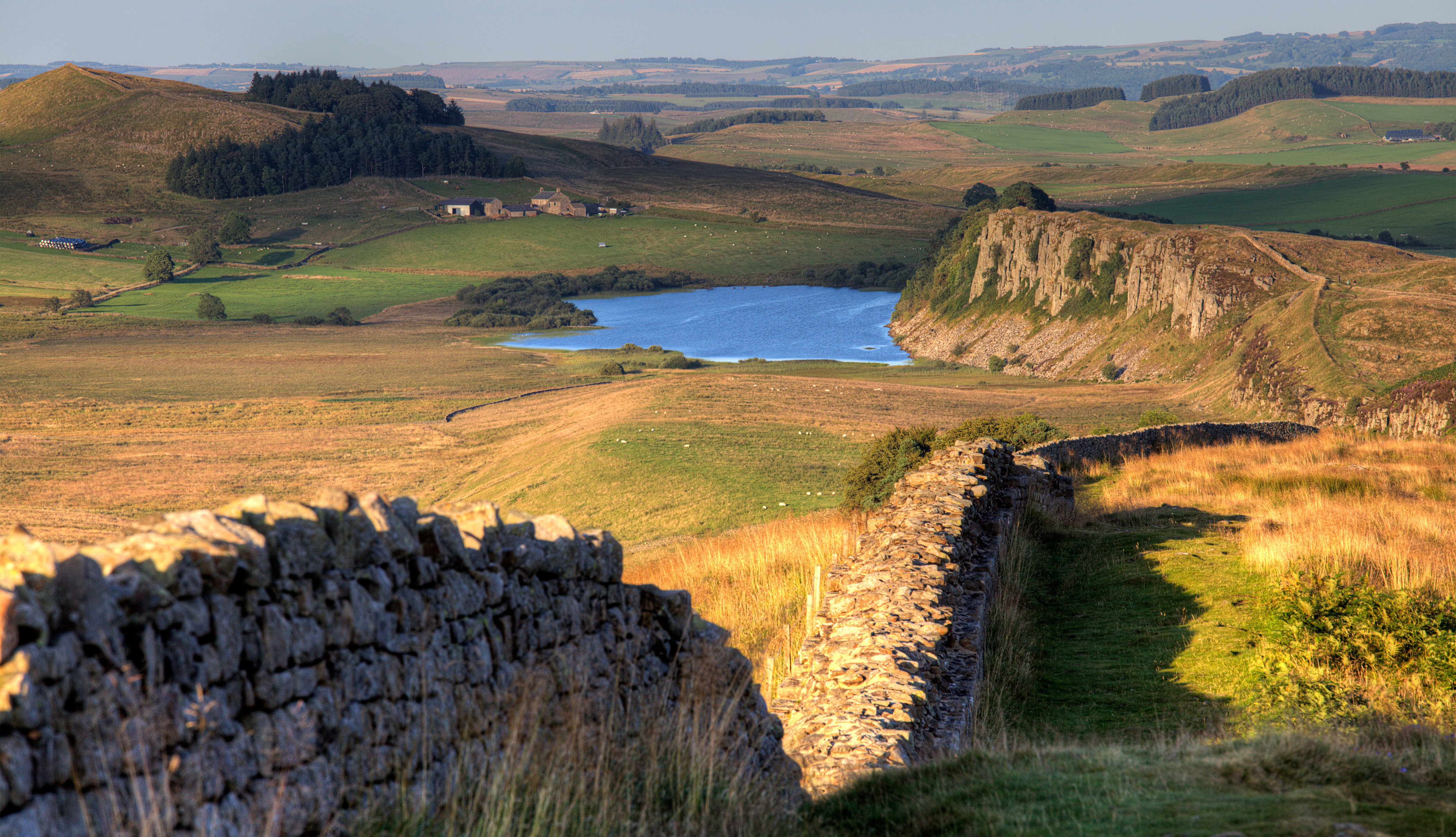 Crag Lough on Hadrian's Wall Path