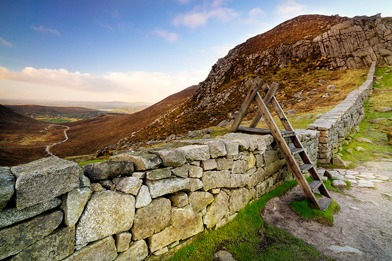 Hare's Gap on the Mourne Wall
